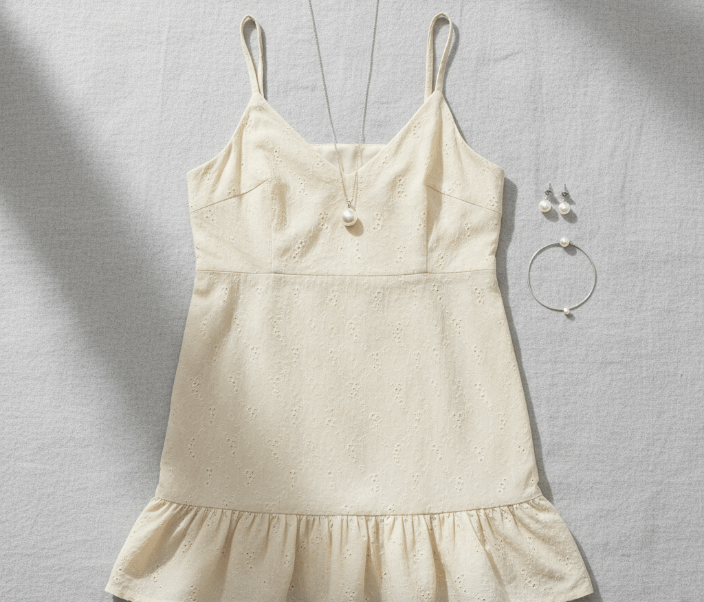 pearlsonly-blog-97-image-3-pearl - Casual klänning med pärlor-styling - Pärlasmycken - pearlsonly