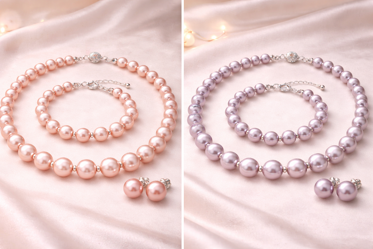 pearlsonly-blog-109-image-6-pearl – Rosa och lavendel pärlhalsband- och örhängesset – Pärlsmycken – pearlsonly