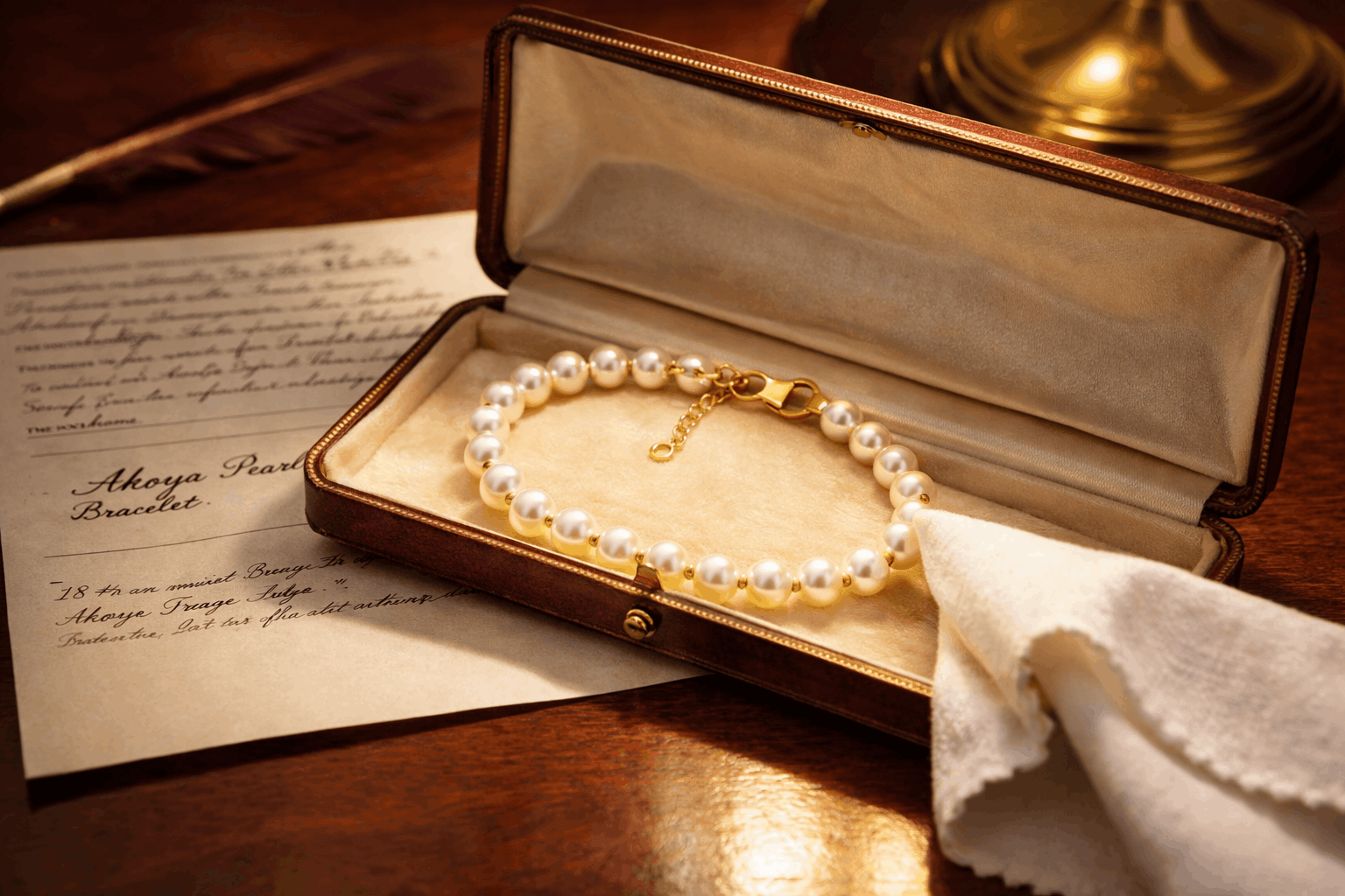 Identifiera äkta pärlarmband i Storbritannien