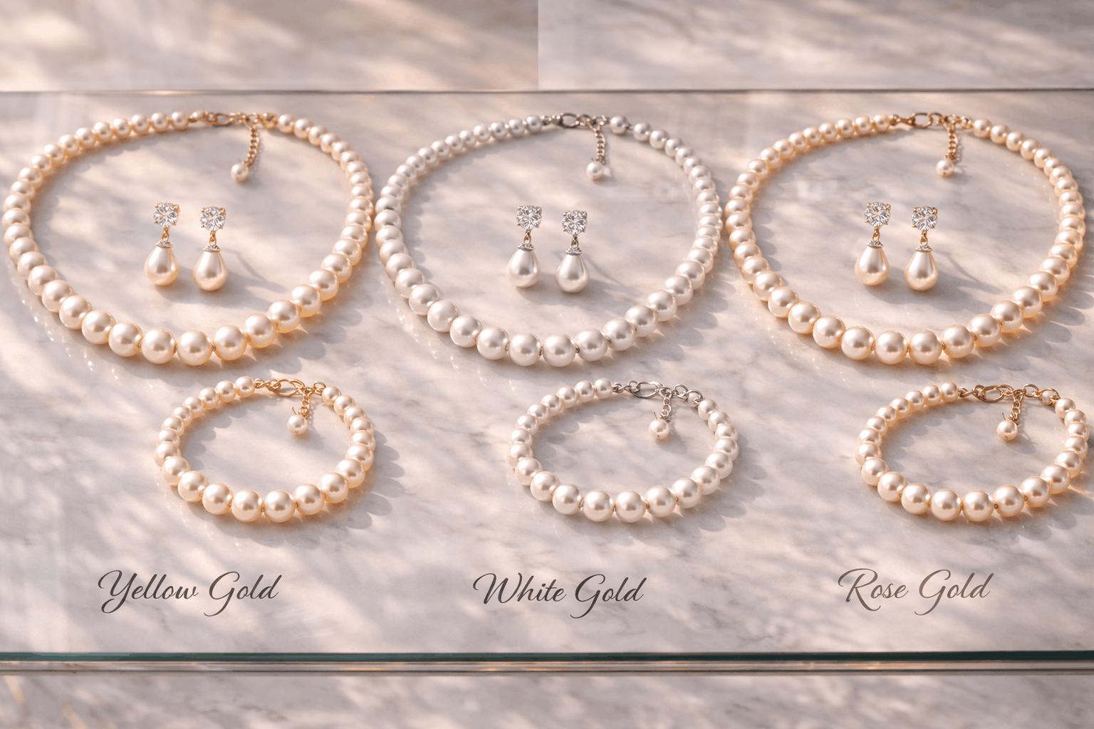 Matchande metaller i ditt brudset