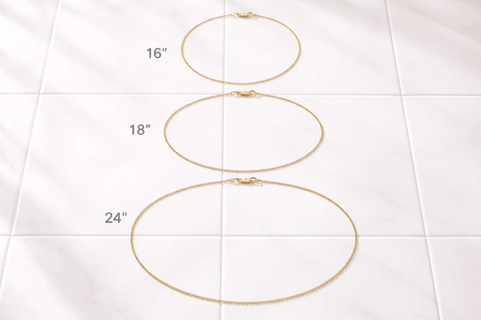 Längdalternativ för olika stilar