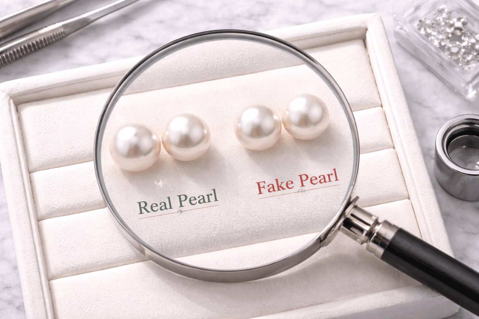 08. Upptäcka falska pärlsmycken i Dubai