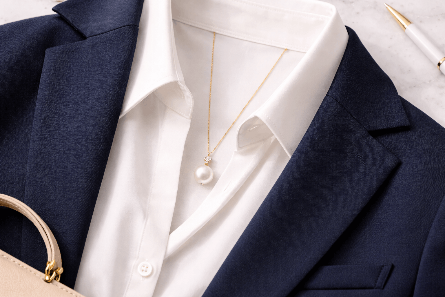 09. Styling Pendant Pearl Necklaces