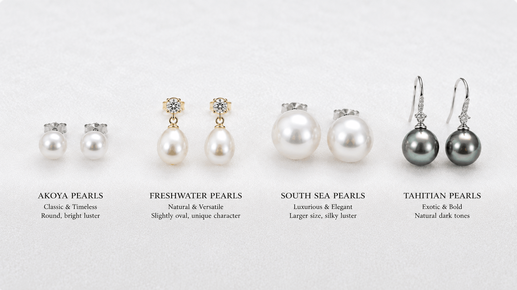 05. Pärltypguide — Vilken pärla passar vilken brud