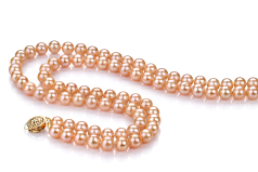 6-7mm Sötvatten Halsband i Sälj träningskläder online. Rosa