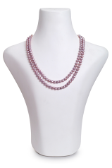 6-6.5mm Sötvatten Halsband i Försäljning Lavendel