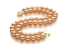 6-7mm Sötvatten Armband i Säljare Rosa