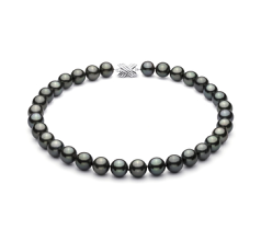 12-12.9mm Tahitiska Halsband i Svart