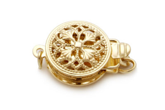 10.1-12.5mm Söderhavet Halsband i 18 tum Guld
