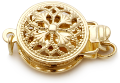 10-13.5mm Söderhavet Halsband i 18 tum Guld