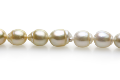 10.4-13mm Söderhavet Halsband i 18 tum Flerfärgad