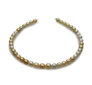 8.2-12mm Söderhavet Halsband i 18-tumsversionen Flerfärgad