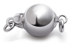 Boll - 14K vitt guld