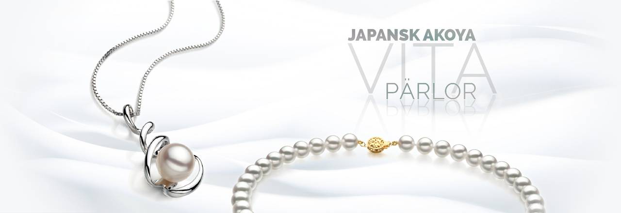 PearlsOnly Vita japanska Akoya-pärlor